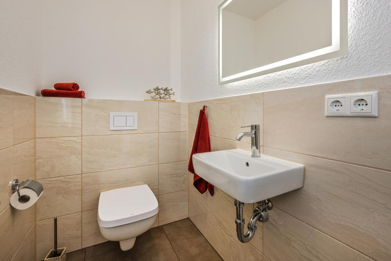 Reetdachhaus Am Haff Mit Sauna, Terrasse, Wlan Zirchow Εξωτερικό φωτογραφία